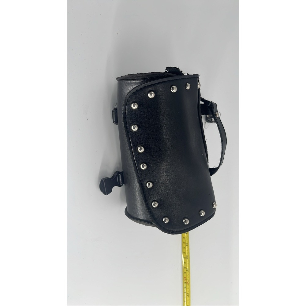 Studded Motorcycle Front Fork Pouch Handlebar Saddlebag Storage‎